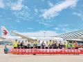 國(guó)產(chǎn)C919航線上新 上海—深圳往返航班開通