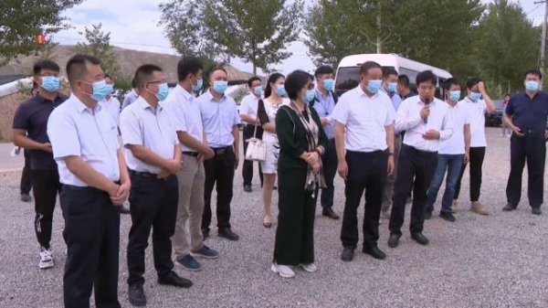 中國(guó)地利集團(tuán)在會(huì)寧考察調(diào)研農(nóng)業(yè)產(chǎn)業(yè)項(xiàng)目