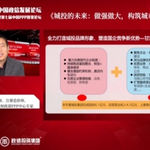 杜彥峰：城投的未來——做強做大，構筑城市競爭新優(yōu)勢