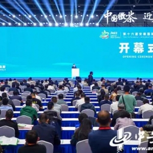 2023第十六屆安徽國際茶產(chǎn)業(yè)博覽會(huì)開幕