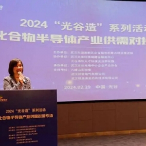 2024首場(chǎng)“光谷造”活動(dòng)開(kāi)場(chǎng)！搭建化合物半導(dǎo)體產(chǎn)業(yè)鏈供需對(duì)接平臺(tái)