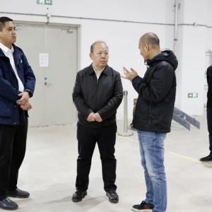 李廣明踏查包保項目并調(diào)研企業(yè)發(fā)展情況