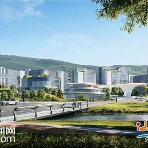 大鵬新區(qū)首個“工業(yè)上樓”試點項目高品質(zhì)建設(shè)中，企業(yè)服務(wù)中心正式開放招商