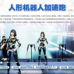 人形機器人商用賽跑