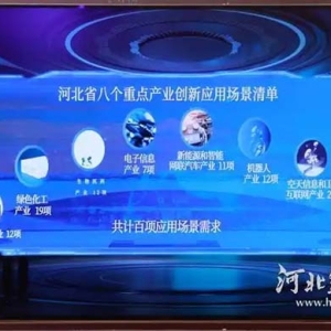 河北省8個(gè)重點(diǎn)產(chǎn)業(yè)107項(xiàng)創(chuàng)新應(yīng)用場(chǎng)景在中關(guān)村論壇發(fā)布