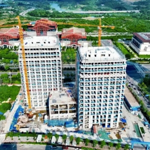 貴安新區(qū)上海張江軟件產(chǎn)業(yè)園A區(qū)項(xiàng)目計(jì)劃8月底完工