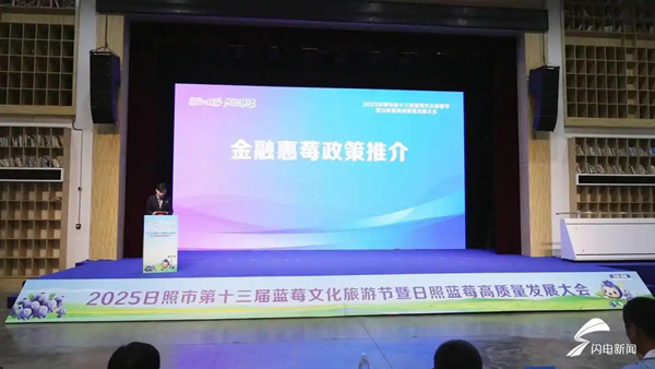 李揚揚：想為日照陳疃藍莓產(chǎn)業(yè)鏈用戶提供更多金融服務(wù)
